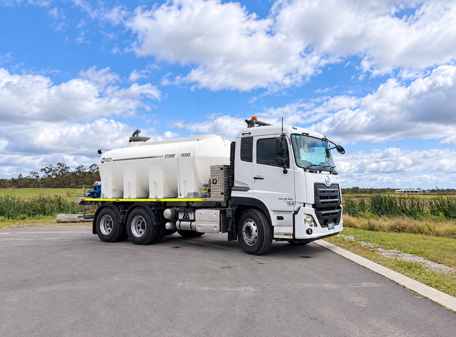 water and vac truck